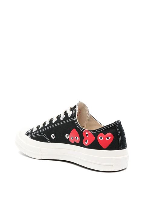 sneakers multi heart chuck 70 uomo nero in tela COMME DES GARÇONS PLAY X CONVERSE | P1K1261